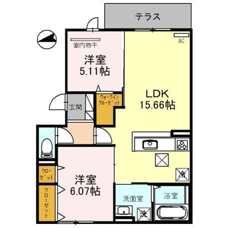 シティエルの物件間取画像